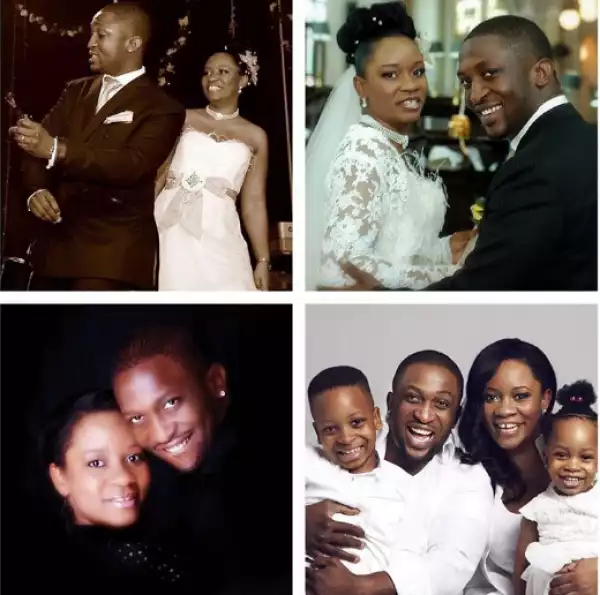 Darey and wife celebrate 10th wedding anniversary with beautiful family 
